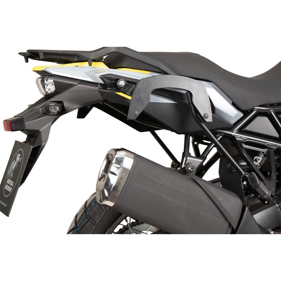 ヘプコ＆ベッカー C-Bowサイドキャリア ブラック V-Strom800 DEの画像