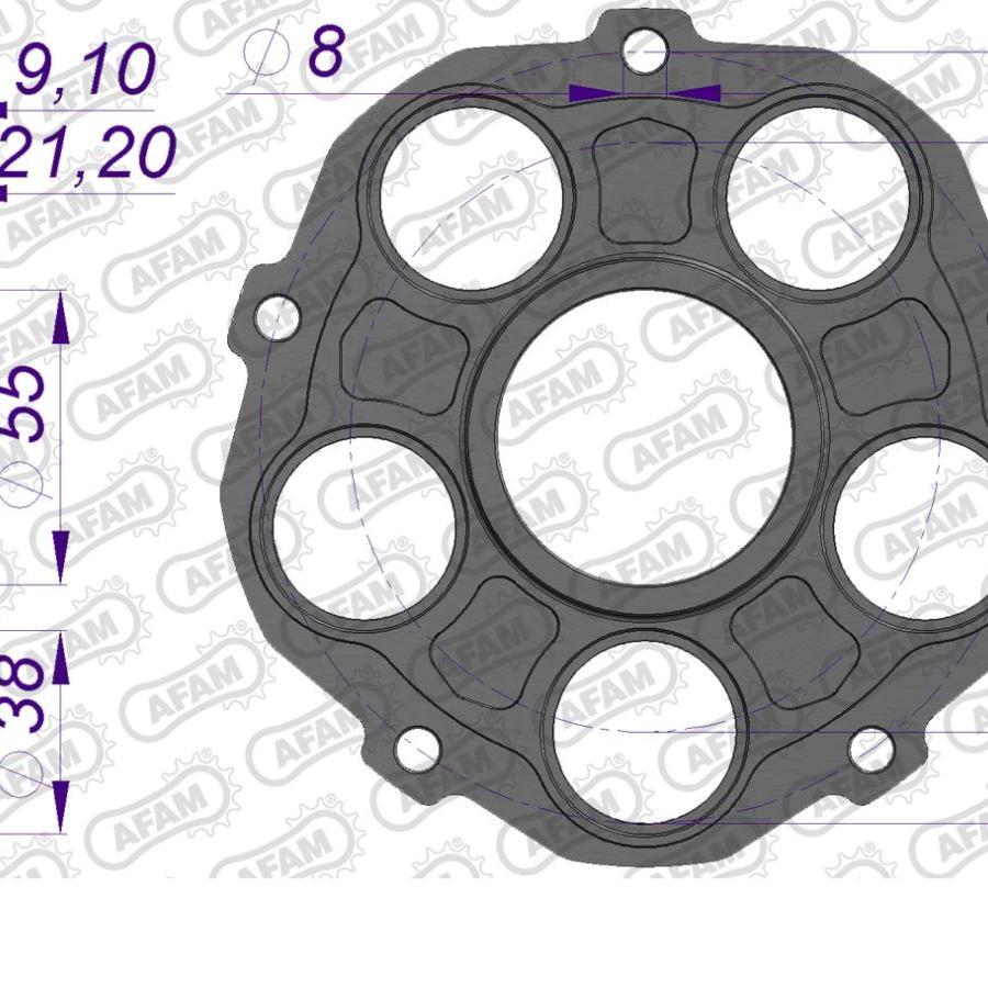 アファム スプロケットキャリア 848 520CONVERT 08-11