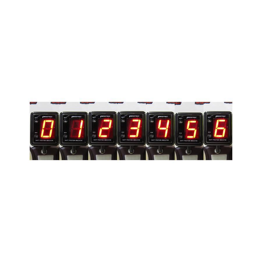 シフトポジションインジケーター 汎用（12V 5～6速車用） SPI-110