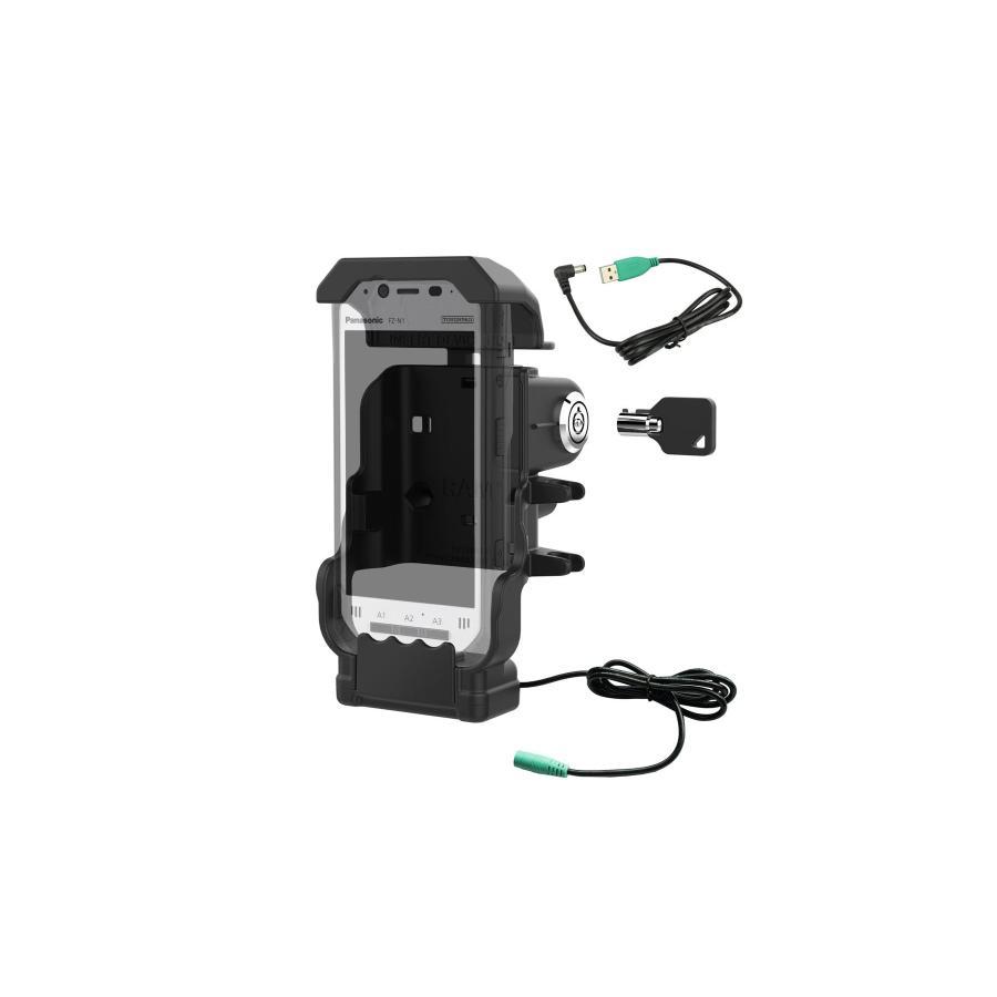 RAM MOUNTS(ラムマウント) GDSパワードック(Panasonic FZN1/F1専用) キーロック付 ボール無 RAMHOL