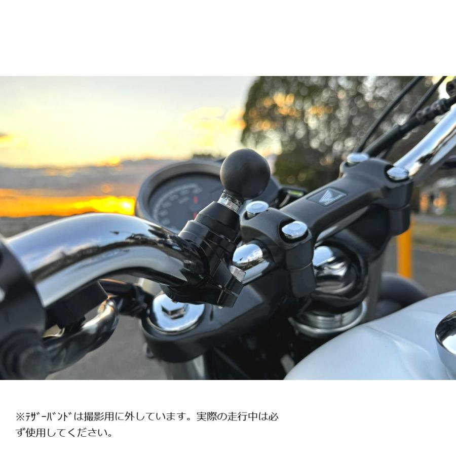RAM MOUNTS（ラムマウント） PLOT防振クランプベース φ22.2/25.4mm対応 1インチボール RAM-HOL-PAV1 ...