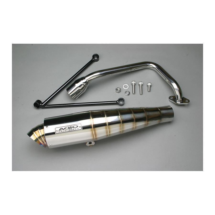 アディオ（ADIO） BB-SHOOTマフラー ステンレス リード125(EBJ-JF45