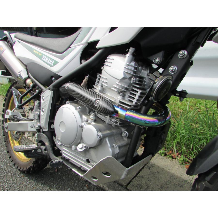 ディービーズ dB's チタンエキパイEX2ミラーファイア XT250セロー