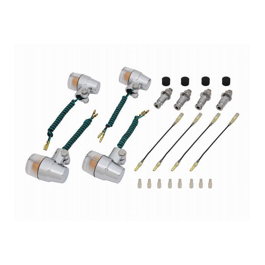 POSH YAMAHA SR400/SR500 クラシックウインカーSET 新品