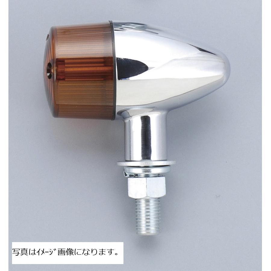 ポッシュフェイス 銃弾ウインカー一揃いの道具 メッキ/オレンジ色 ZEPHYR750 ゼファー750 RS 031698-53