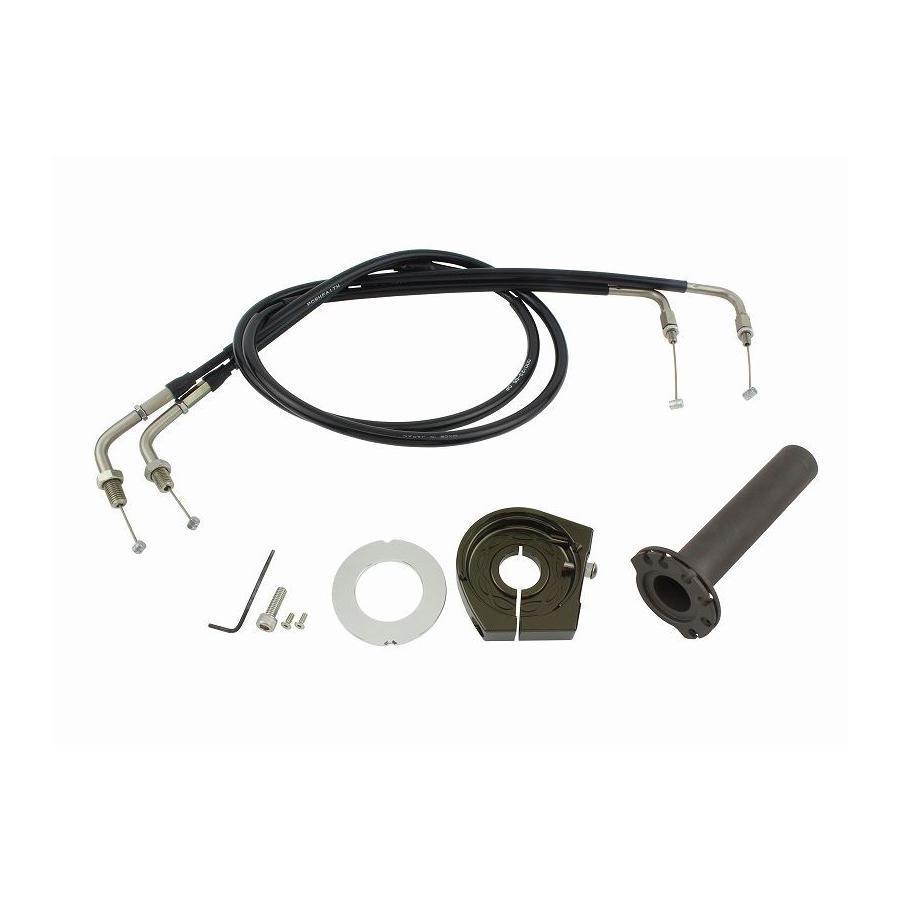 ポッシュフェイス スムーススリムラインハイスロットル チタン MT-09 065567-T1 ハイスロットルキット-ハンドル-車、バイク、自転車