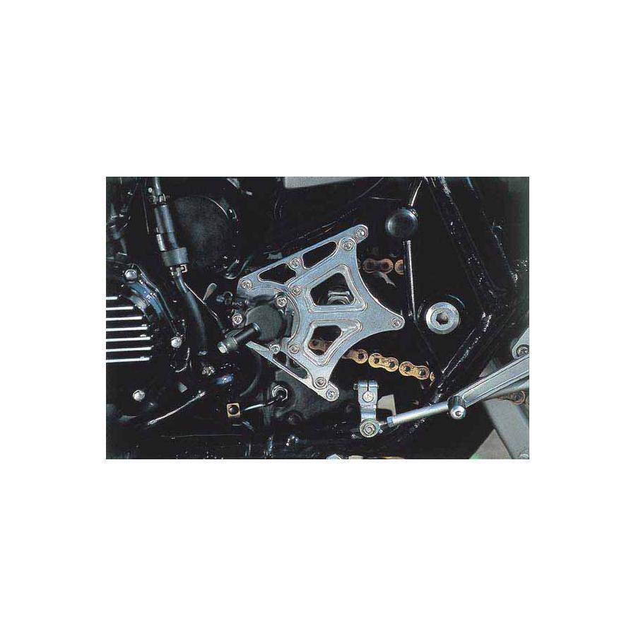ポッシュフェイス スプロケットカバー シルバー クラッチPベース ZRX1100 ZRX1200 071201-03