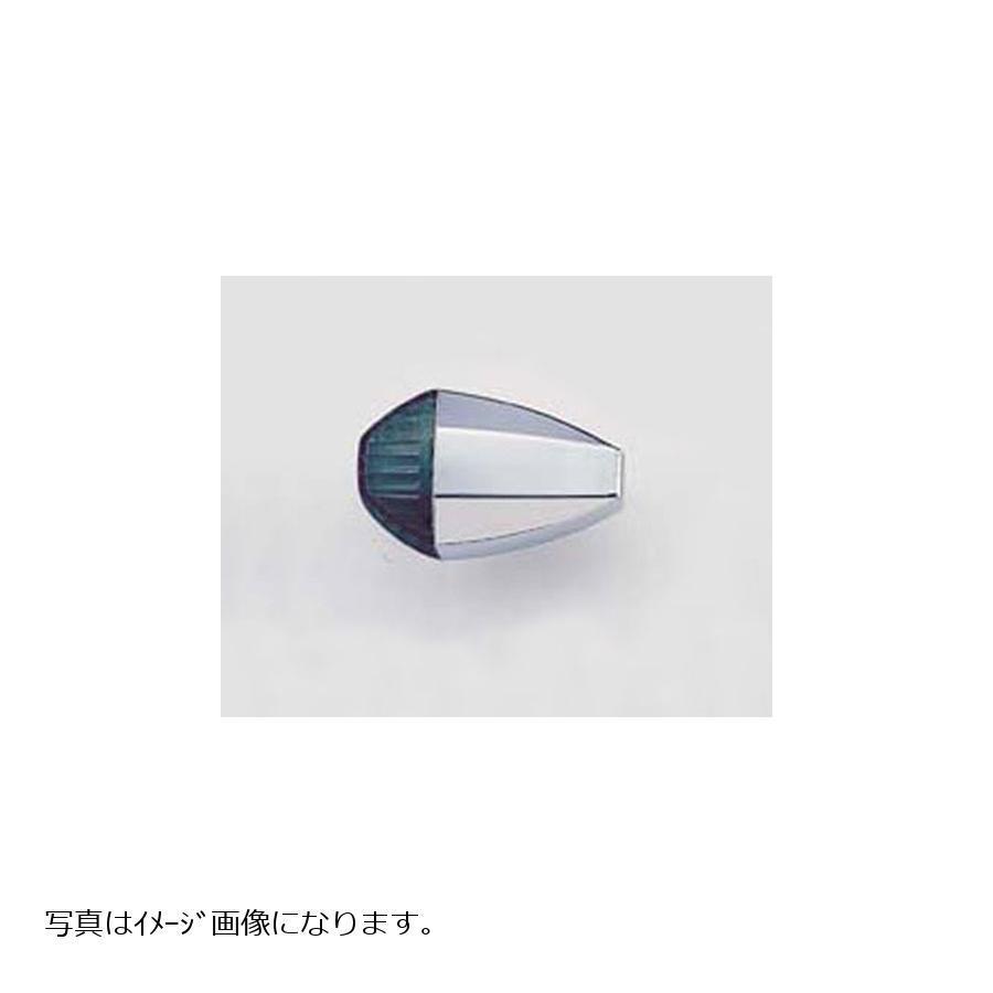 ポッシュフェイス ZRウインカー4個仕掛ける 水晶水晶体 メッキ/雲煙 シングル球 193087 バイク-ライト、レンズ
