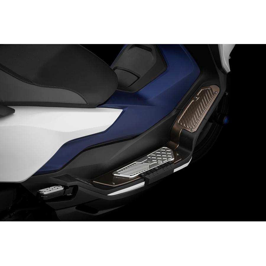 BIKERS (バイカーズ) フットプレート チタン/シルバー FORZA H0546-TIN-SLV_1