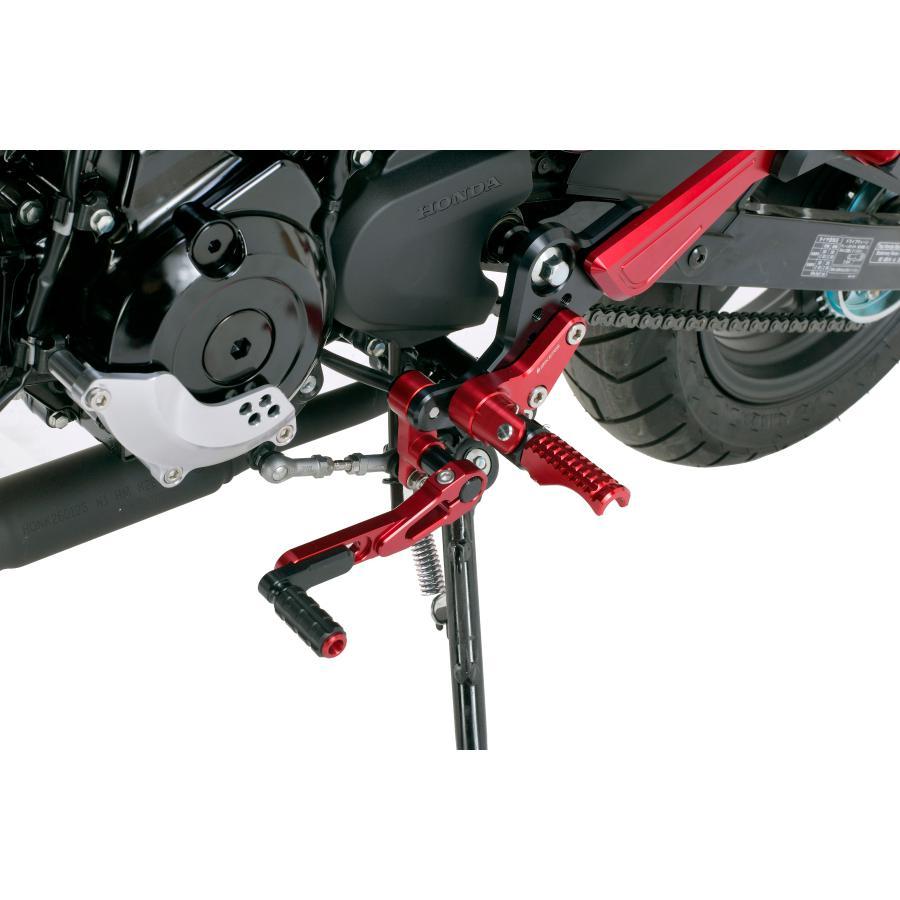 BIKERS（バイカーズ） バックステップ レッド グロム GROM H0862-RED