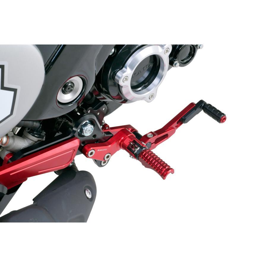 BIKERS（バイカーズ） バックステップ レッド グロム GROM H0862-RED