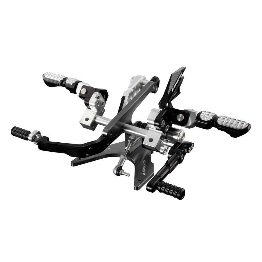 バイカーズ バックステップ ブラック KSR PRO