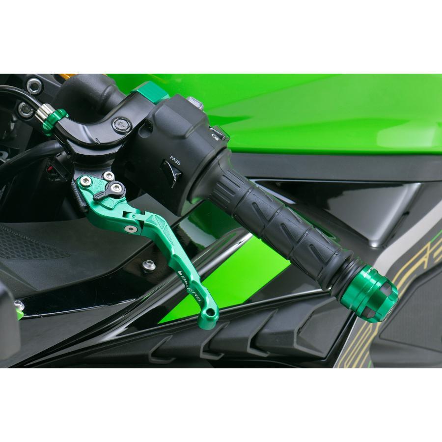バイカーズ 純正ハンドル用バーエンド グリーン ニンジャ Ninja250R Ninja250 /Z800_2