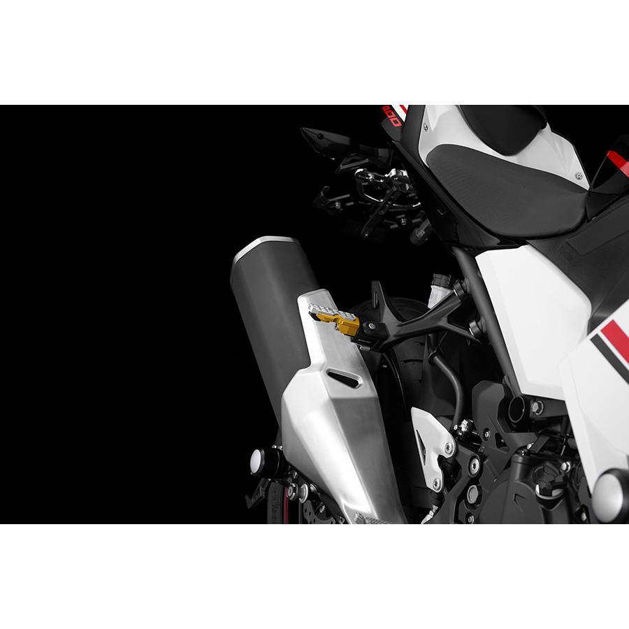 バイカーズ リアタンデムステップ L/R2ケ 左右セット ライトゴールド ニンジャ Ninja400/250 VERSYS 650_1