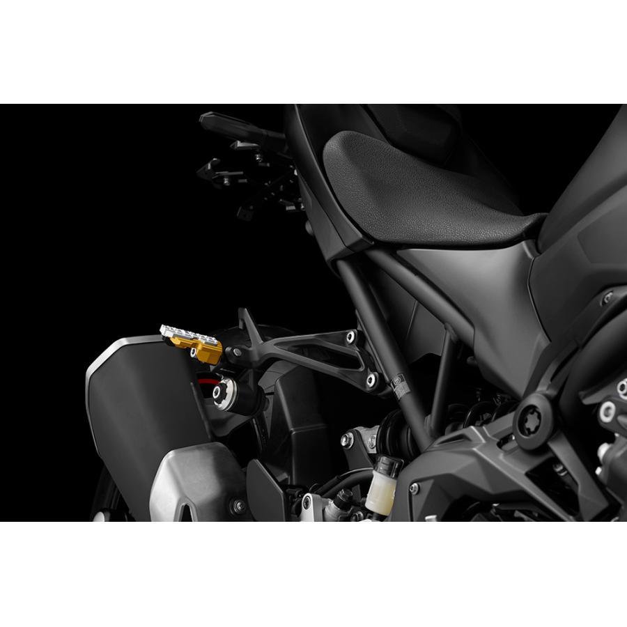 バイカーズ リアタンデムステップ L/R2ケ 左右セット ライトゴールド ニンジャ Ninja400/250 VERSYS 650_3