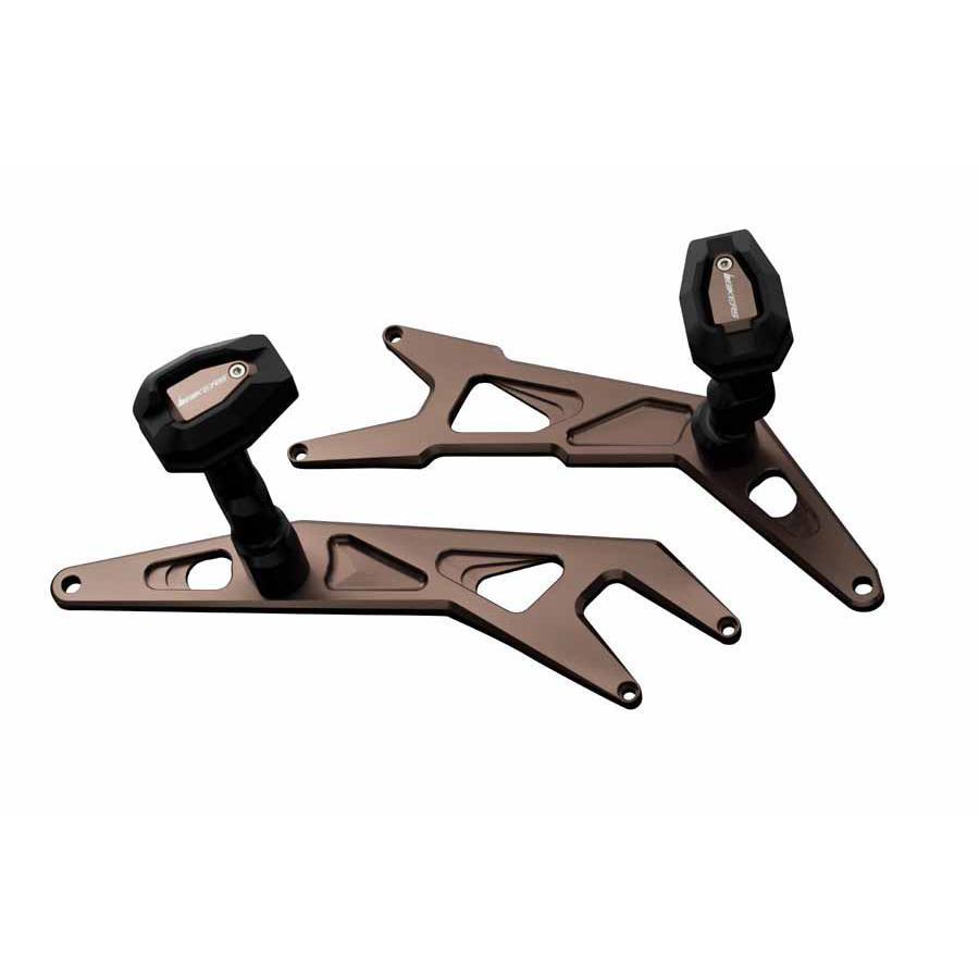 バイカーズ ボディプロテクター エンジンスライダー フレームスライダー LRセット チタン ニンジャ Ninja250