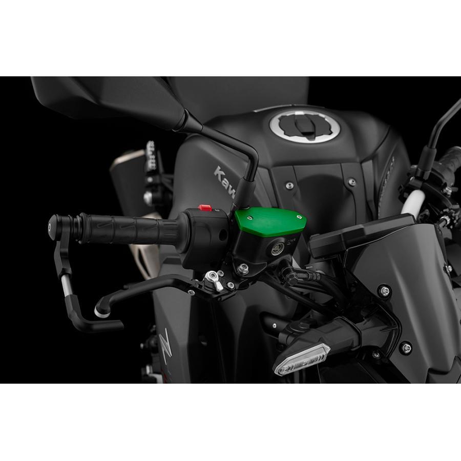 カワサキ純正マスターシリンダー ZX-25R Z650 Ninja650用 BIKERS（バイカーズ） マスターシリンダーキャップ マットグリーン