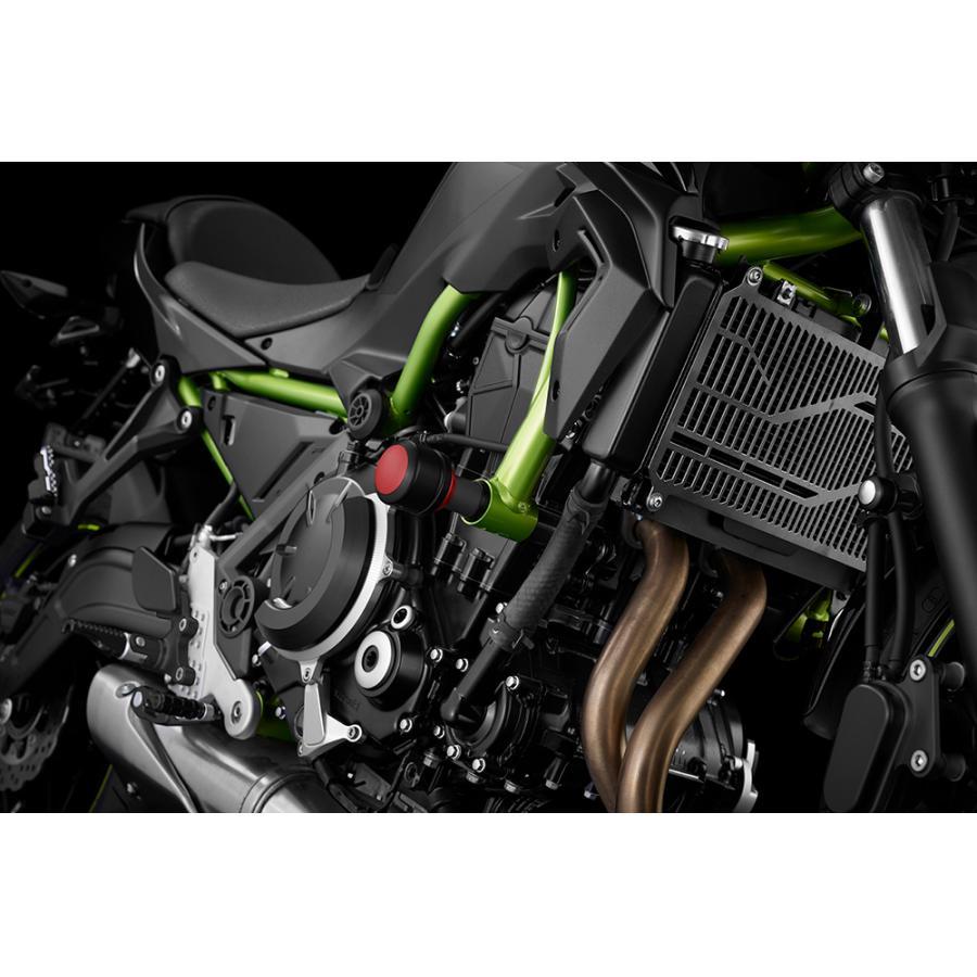 バイカーズ ボディプロテクター 左右 ニンジャ Ninja650 レッド_3