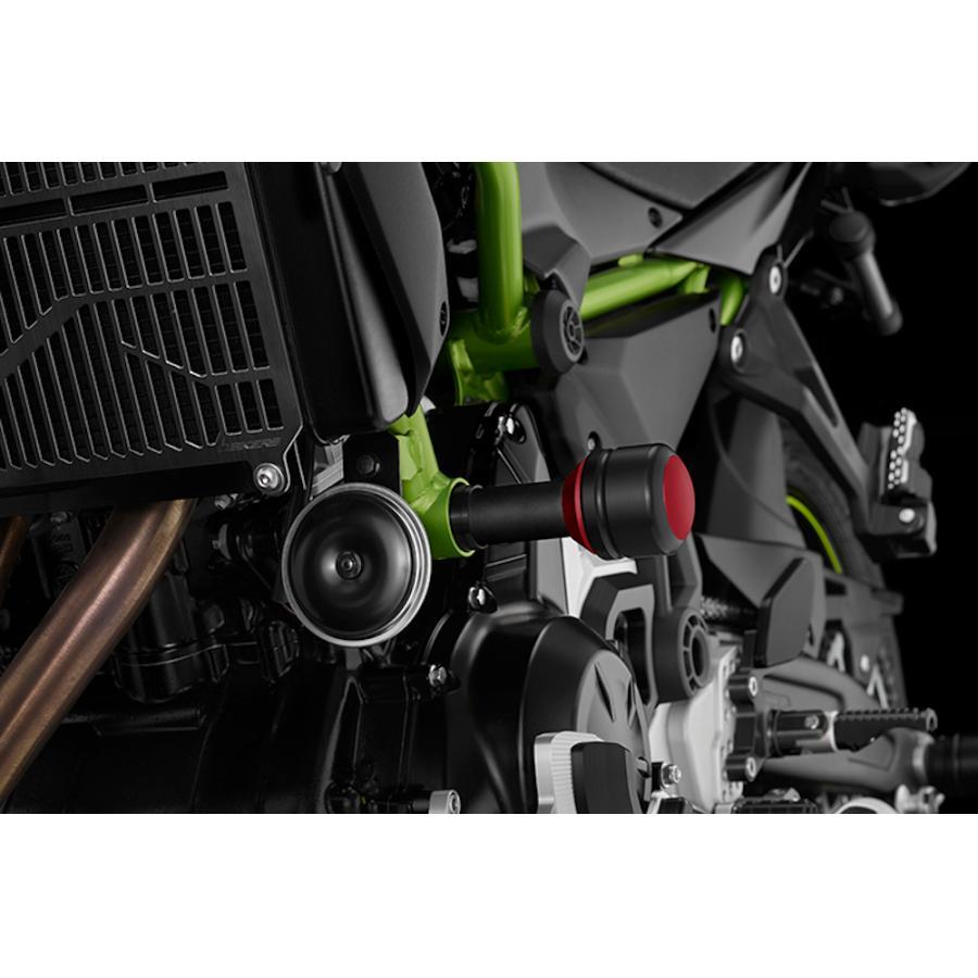 バイカーズ ボディプロテクター 左右 ニンジャ Ninja650 レッド_4