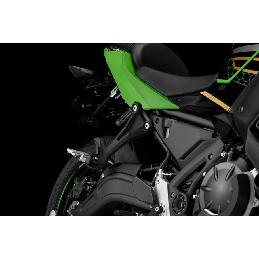 バイカーズ タンデムステップ 左右2個 ZX-6R シルバー バイク