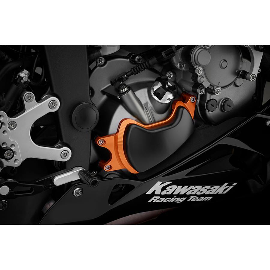バイカーズ エンジンガード 右側 ZX-6R O ゴールド_1