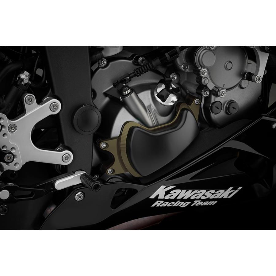 バイカーズ エンジンガード 右側 ZX-6R チタン_1