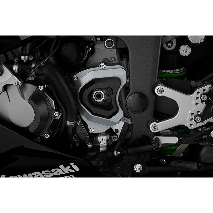BIKERS（バイカーズ） フロントスプロケットカバー ZX-6R シルバー