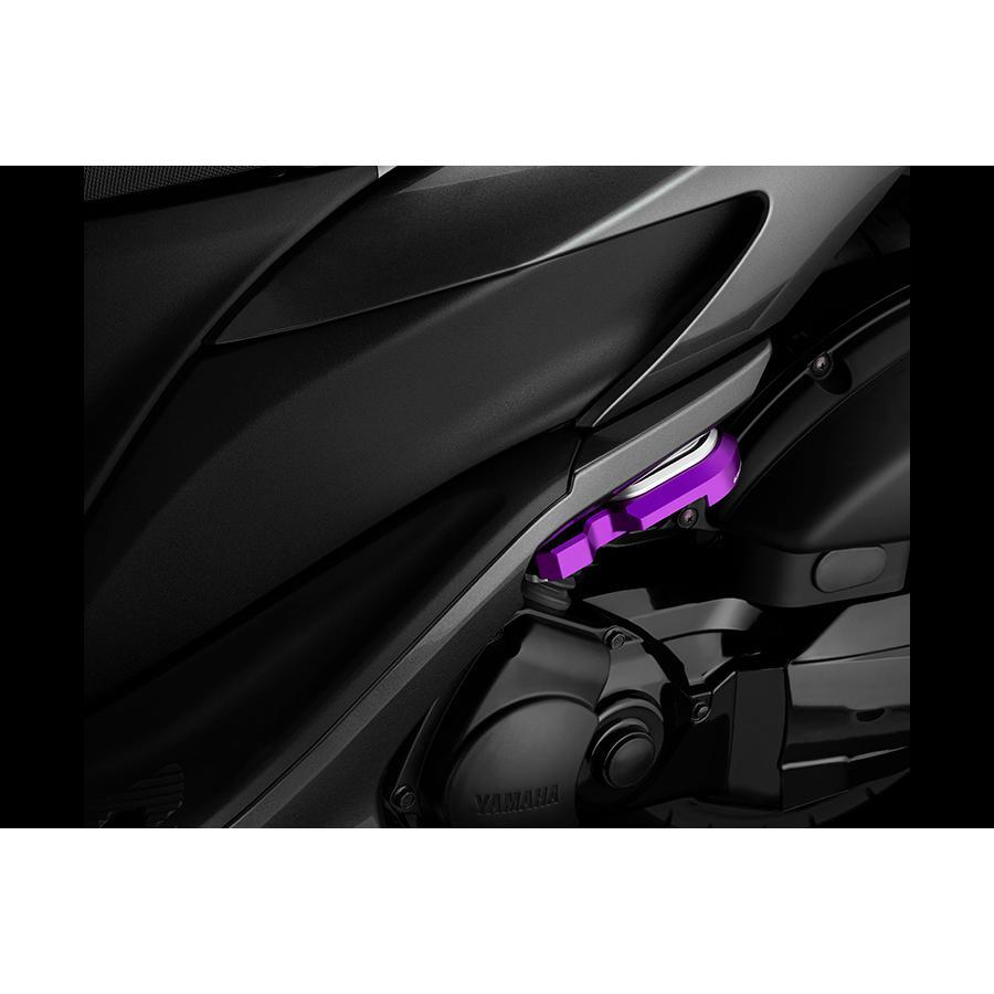 バイカーズ リアフットペグ L/R2ケ 左右セット パープル TRICITY