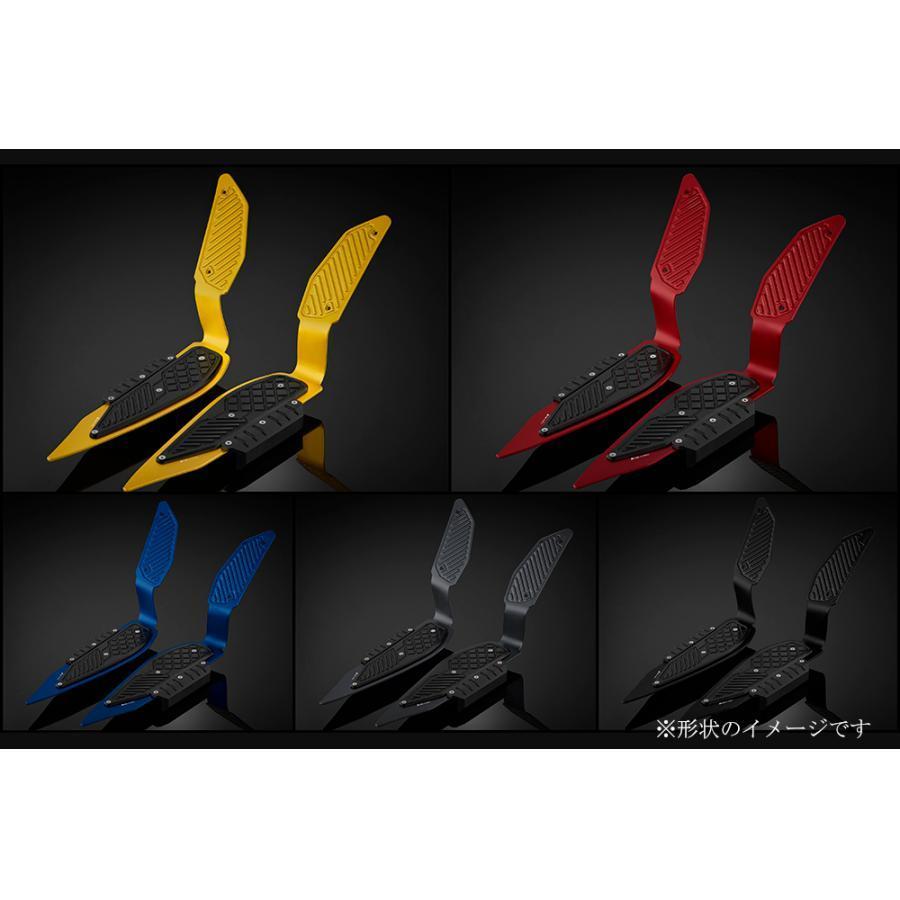 バイカーズ フットレストプレート タンデムステップ オレンジゴールド/ブラック 左右セット XMAX BK-Y0316-OGD-BLK