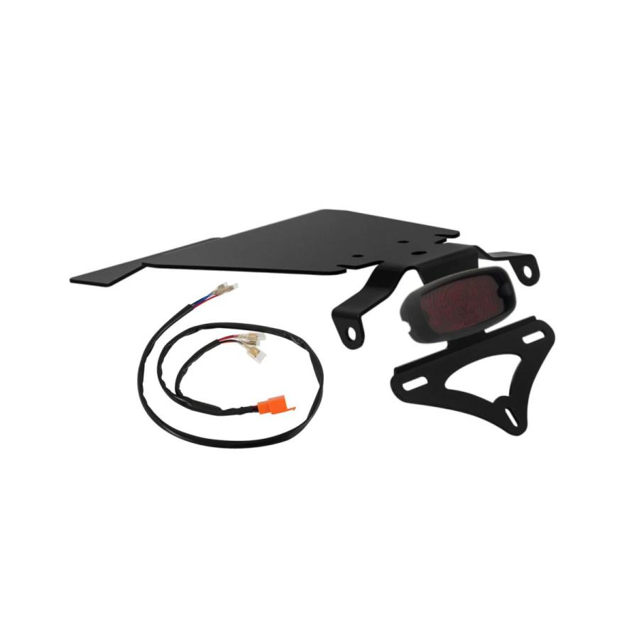 Motone(モートーン) フェンダーレスキット GORT LEDライト ブラック