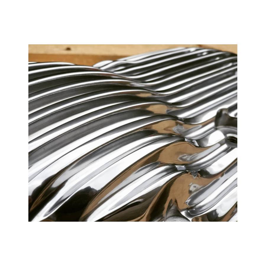 モートーン クラッチカバー リブ アルミ ブラック モートーン クラッチカバー リブ アルミ ブラック T100/T120 (16