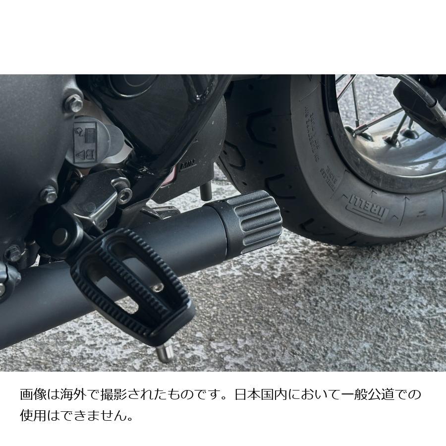Motone(モートーン) エキゾーストエンド JUPITER 2 アルミ ブラック