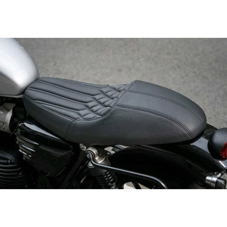 Motone(モートーン) シート RATTLER カフェスタイル ブラック T100
