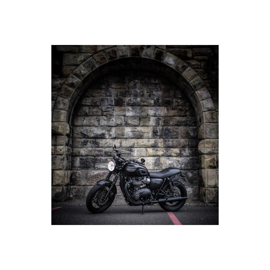 Motone(モートーン) シート RATTLER カフェスタイル ブラック T100