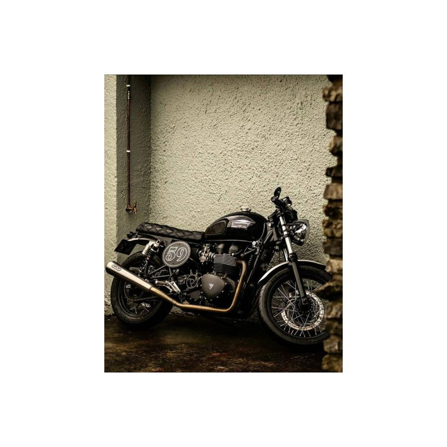 motone モートーン シート ダイヤモンドステッチ triumph Motone(モートーン) シート スキニー MAMBA ダイヤモンド