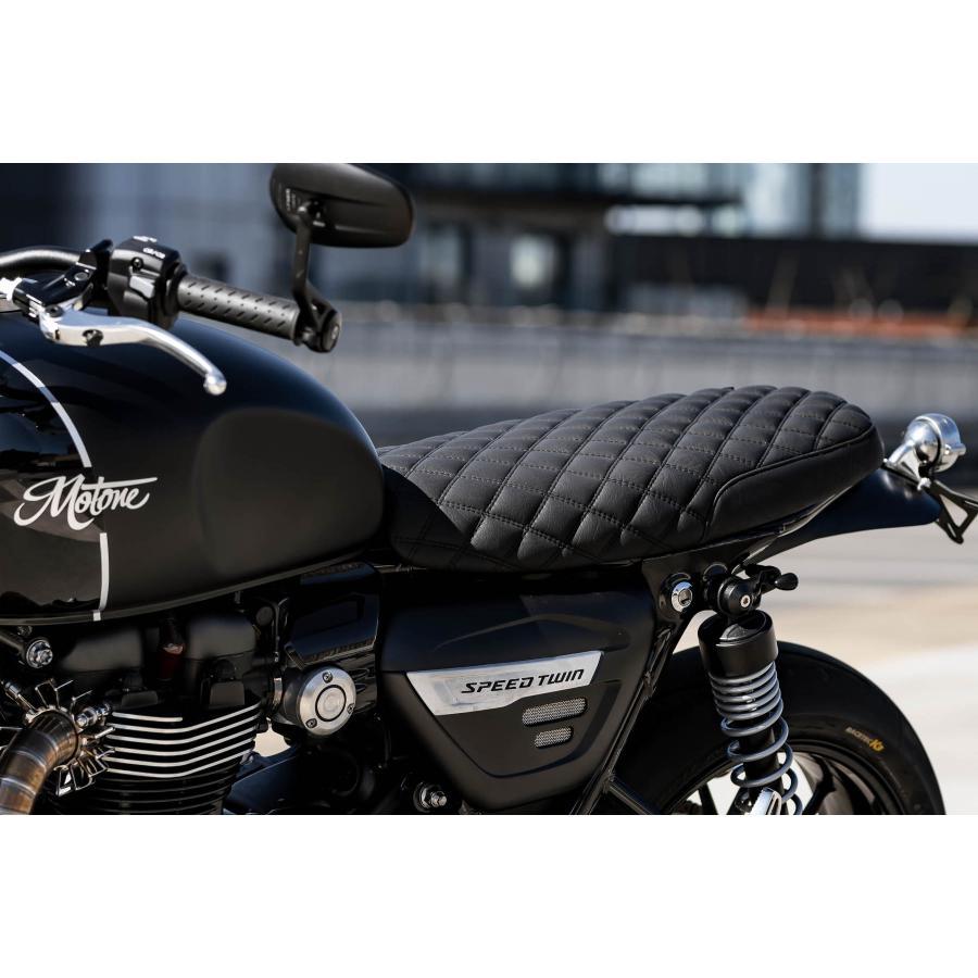 motone モートーン シート ダイヤモンドステッチ triumph Motone(モートーン) シート SPEED DIAMOND ダイヤモンドステッチ