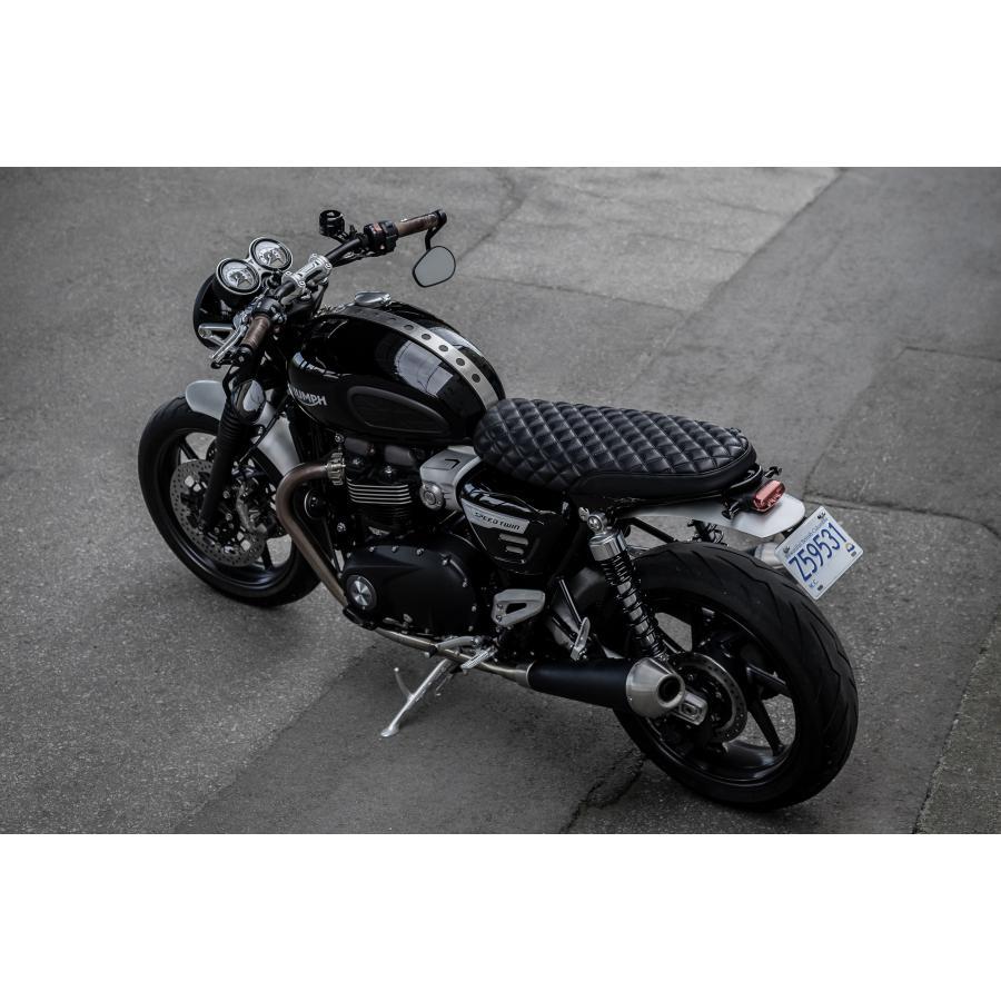 motone モートーン シート ダイヤモンドステッチ triumph Motone(モートーン) シート SPEED DIAMOND ダイヤモンドステッチ