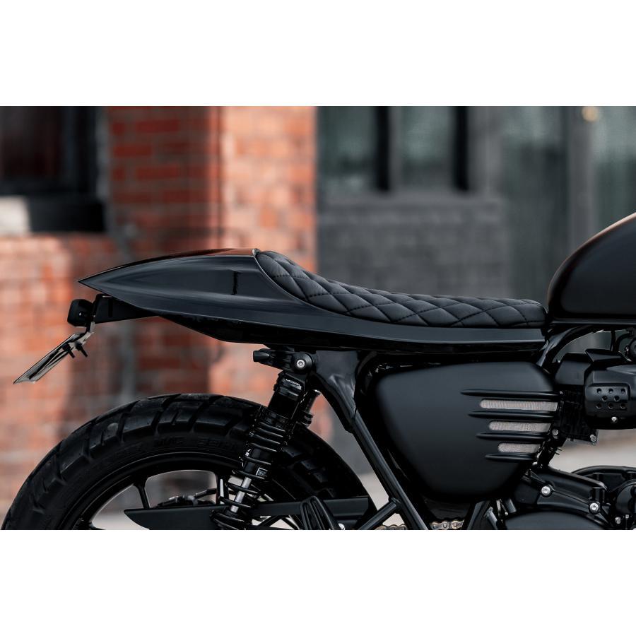 Motone(モートーン) シート STREET TRACKER ブラック T100/T120
