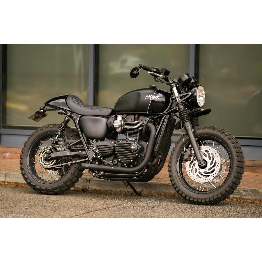 モートーン シート FASTBACK カフェレーサー ブラック T100/T120