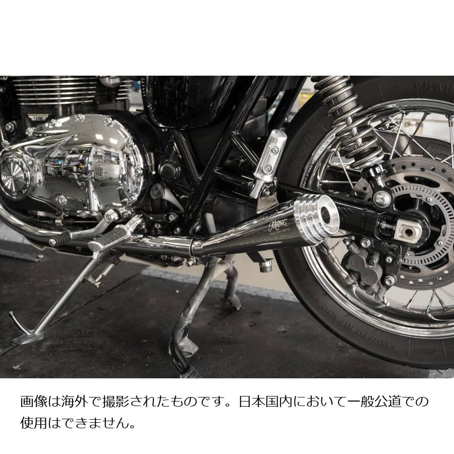 Motone(モートーン) スリップオンマフラー SATURN V ポリッシュ
