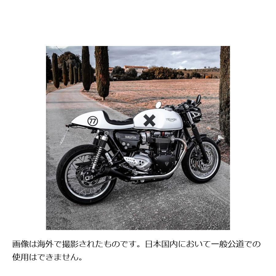 Motone(モートーン) スリップオンマフラー SATURN V ブラック