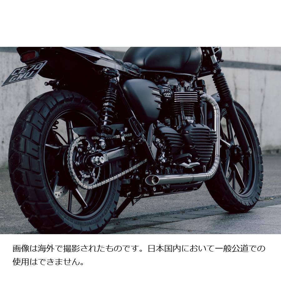 Motone(モートーン) フルエキゾーストマフラー NAUTILUS ステンレス Street Twin/Speed Twin 900 MTE194_4