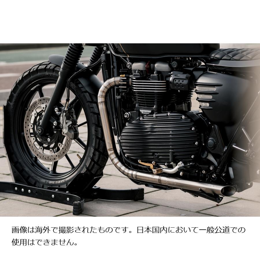 Motone(モートーン) フルエキゾーストマフラー NAUTILUS ステンレス Street Twin/Speed Twin 900 MTE194_5