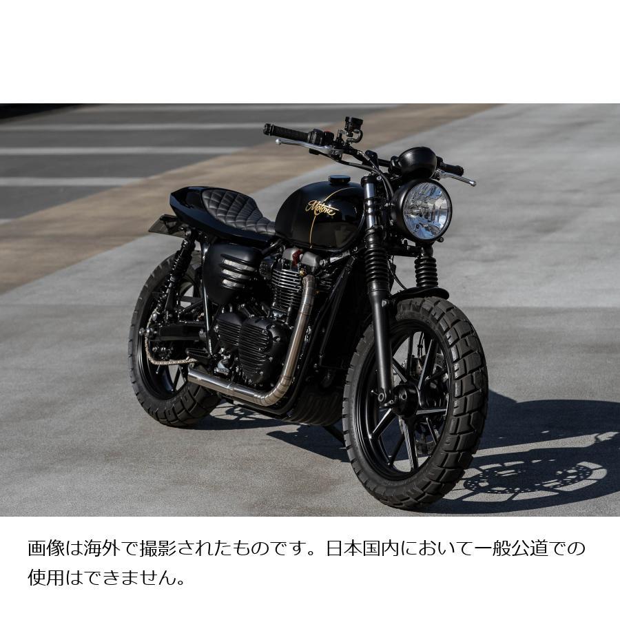 Motone(モートーン) フルエキゾーストマフラー NAUTILUS ステンレス Street Twin/Speed Twin 900 MTE194_6