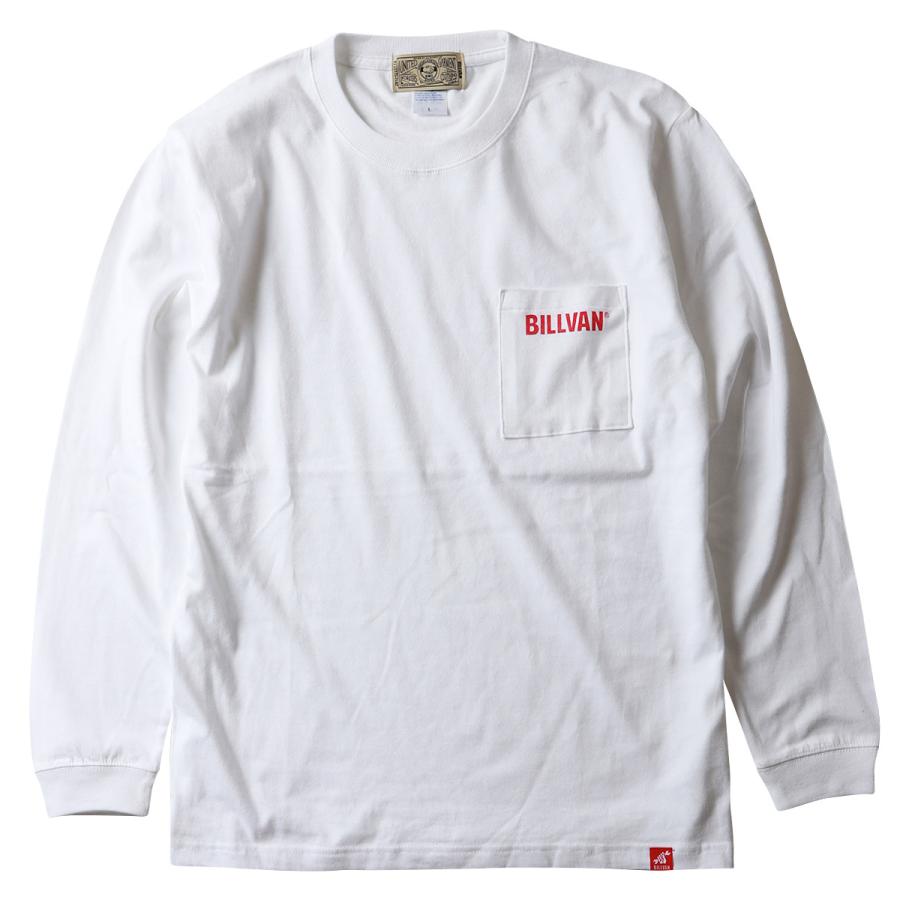 BILLVAN スタンダード ポケット ロングTシャツ 袖リブ付き ビルバン アメカジ｜rubbersoul｜09