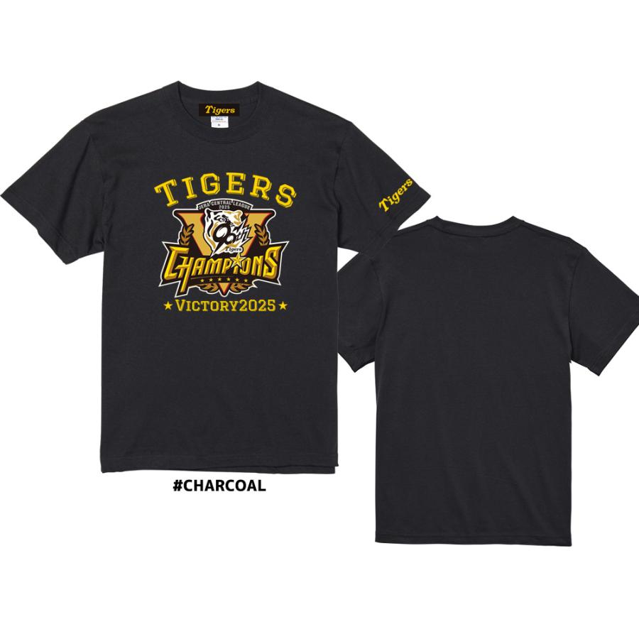 2025阪神タイガース・リーグ優勝記念 ロゴTシャツ【HTV-25001】球団