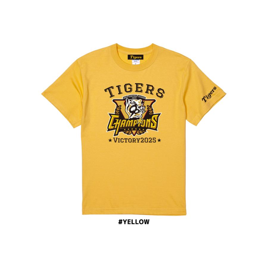 2025阪神タイガース・リーグ優勝記念 ロゴTシャツ【HTV-25001】球団