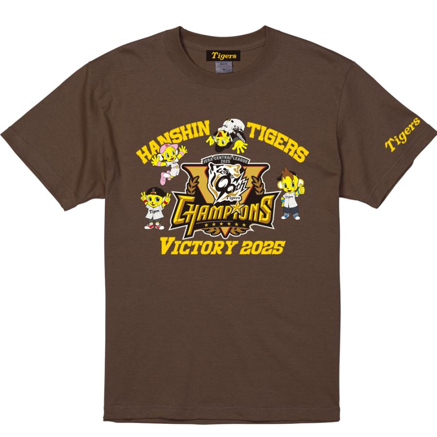 2025阪神タイガース・リーグ優勝記念 マスコットTシャツ【HTV-25002