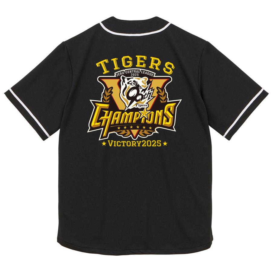 2025 Tigers ゴールドTシャツ LLサイズ 阪神タイガースグッズ 2025 セ・リーグ優勝記念 Tシャツ [SEVEN