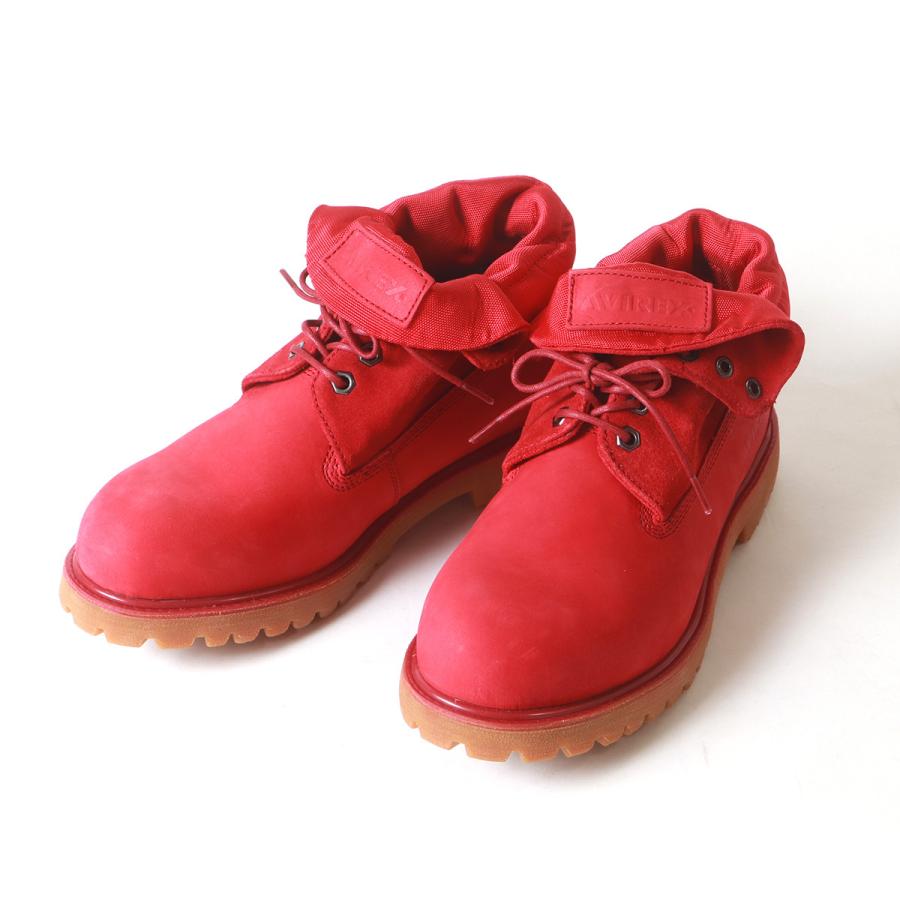 AVIREX（アヴィレックス） ブーツ COBRA ROLL 本革ヌバックマウンテン